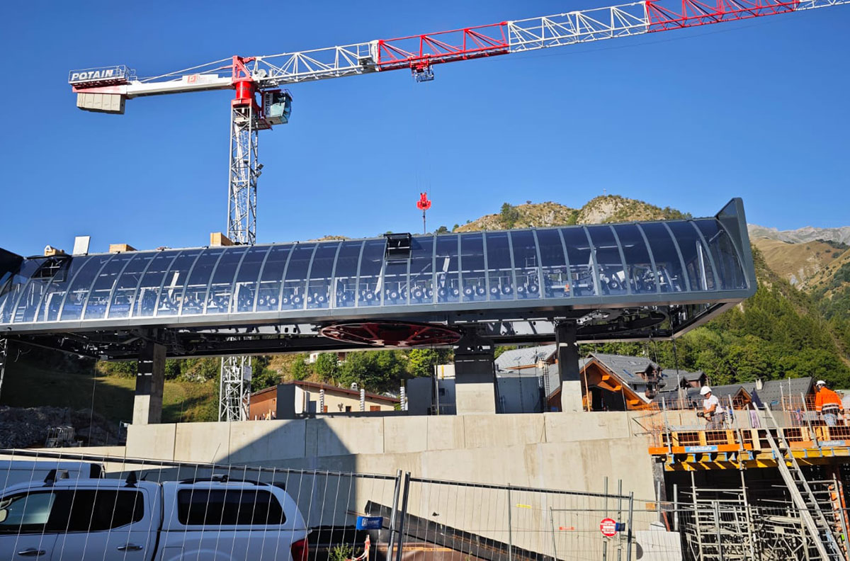 MODERNIZATION WORKS IN VALLOIRE: RENOVATION OF THE SÉTAZ GONDOLA  